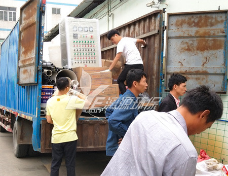 汕尾食品水產加工廢水處理工程發貨進場